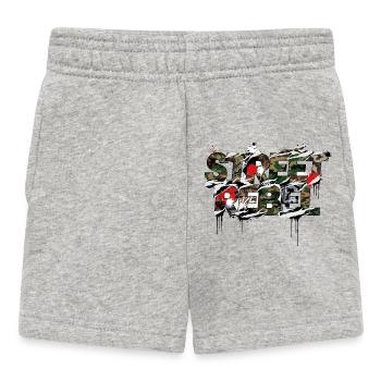 Conception de scènes de tuning Street Rebel - Short Bébé - gris chiné - Devant