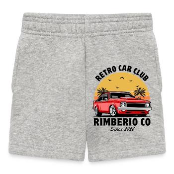 Autoclubs - Baby Shorts - Grau meliert - Vorne