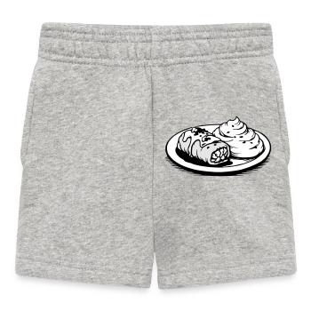 Golubzi cabbage wrap with mashed potatoes - Baby Shorts - heather grey - Front