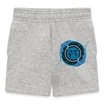 Blue Shark Tiki - Short Bébé - gris chiné - Devant