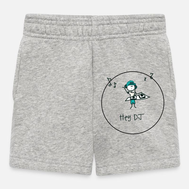 Djboy - Baby Shorts - Grau meliert