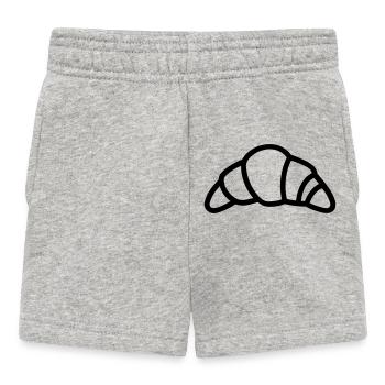 croissant - Short Bébé - gris chiné - Devant