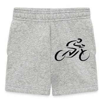 Cycliste Coureur - Short Bébé - gris chiné - Devant