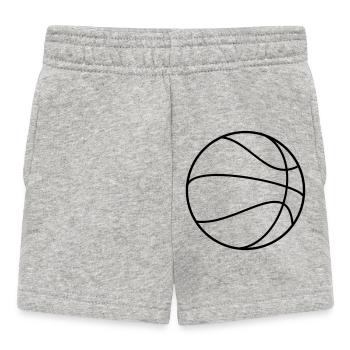 Basket-ball - Short Bébé - gris chiné - Devant