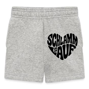 Schlamm Lauf 2026 - Schlammlauf 2026  - Baby Shorts - Grau meliert - Vorne