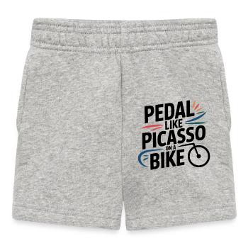 Artistic Cycling Bike Professional  - Baby Shorts - heather grey - Front