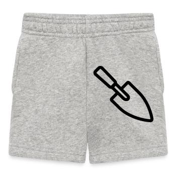 Kelle - Baby Shorts - Grau meliert - Vorne