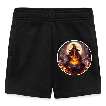 Moonlit Witch Cauldron Magic - Baby Shorts - black - Front