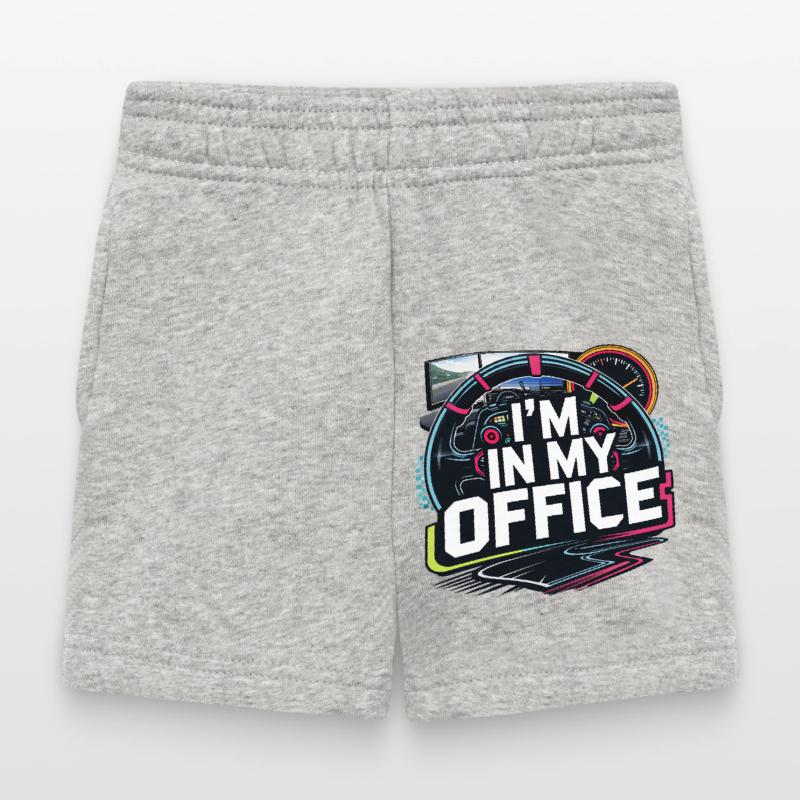 Je suis dans mon bureau Short Bébé