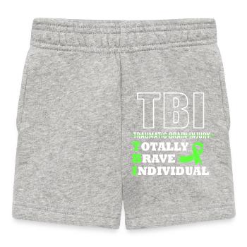 Car accident Traumatic brain injury Traumatic brain injury - Baby Shorts - heather grey - Front