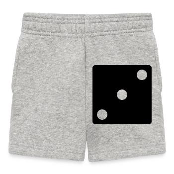 Das Spiel sagt - Baby Shorts - Grau meliert - Vorne