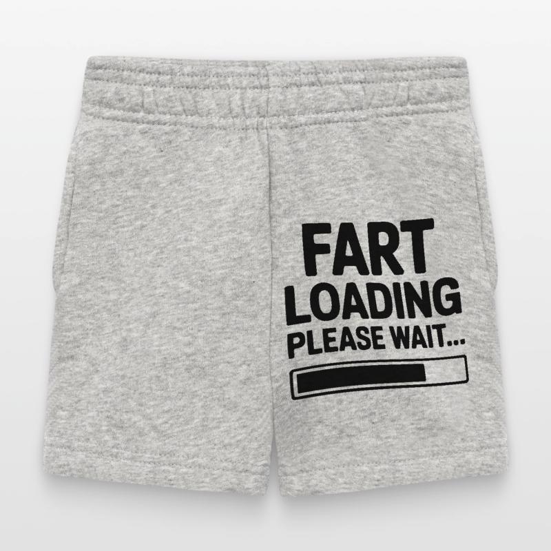 Fart Loading Please Wait... Baby Shorts