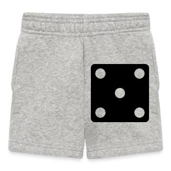 sagt - Baby Shorts - Grau meliert - Vorne