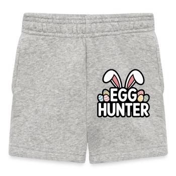 Egg Hunter Bunny – Conception de Pâques - Short Bébé - gris chiné - Devant