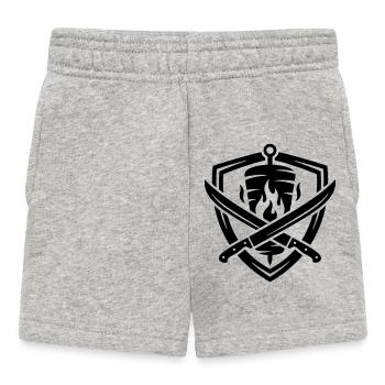 Döner Symbol Dönerskeß - Short Bébé - gris chiné - Devant