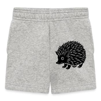 Hedgehog - Baby Shorts - Grau meliert - Vorne