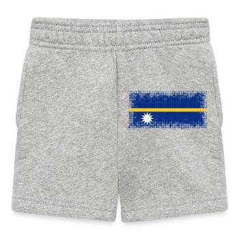 Land Nauru - Baby Shorts - Grau meliert - Vorne