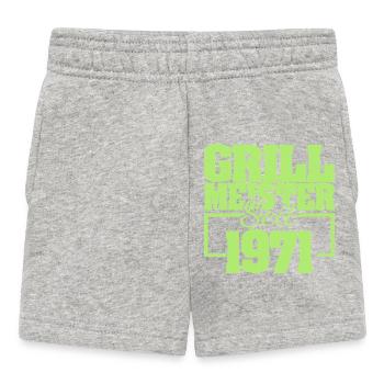 Barbecue 1971 - Baby Shorts - heather grey - Front