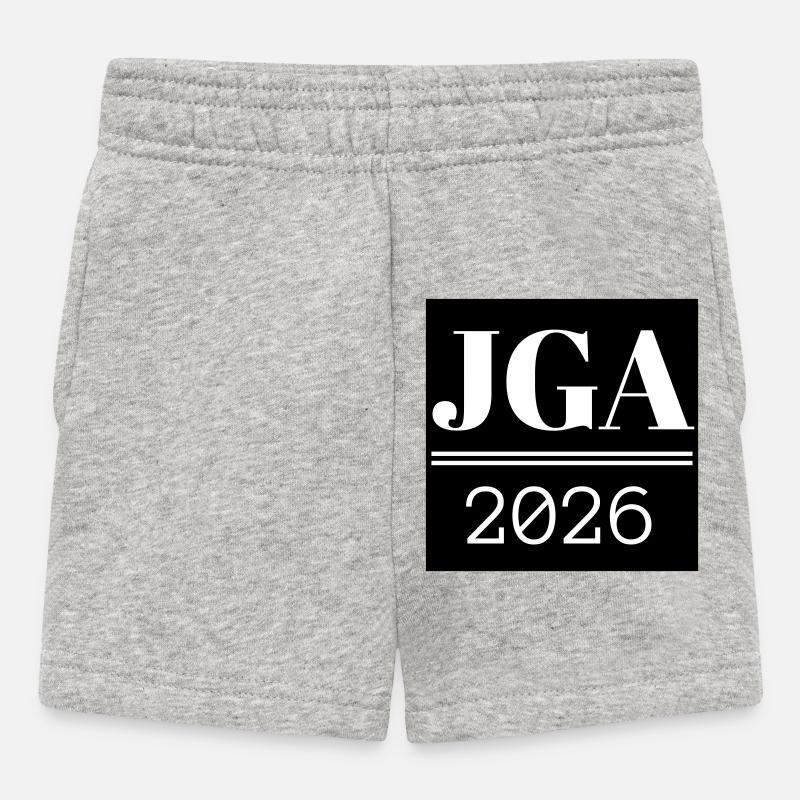 Bachelor Party Shirt - Baby Shorts - heather grey