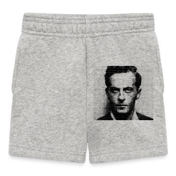 Portrait raster de Ludwik Wittgenstein - Short Bébé - gris chiné - Devant