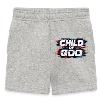 Enfant de Dieu, l’Enfant de Dieu - Short Bébé - gris chiné - Devant
