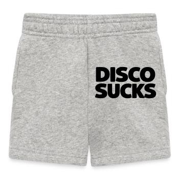Disco Sucks - Baby Shorts - heather grey - Front