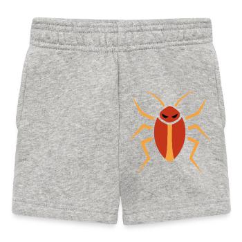 Kacarlake, Insecte - Short Bébé - gris chiné - Devant