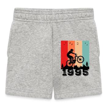 1995 Vintage - Baby Shorts - Grau meliert - Vorne