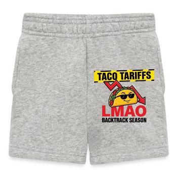 LMAO Motif des lunettes de soleil Taco - Short Bébé - gris chiné - Devant