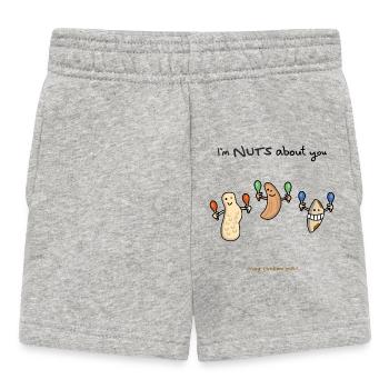 Peanut Party Parade - Baby Shorts - Grau meliert - Vorne