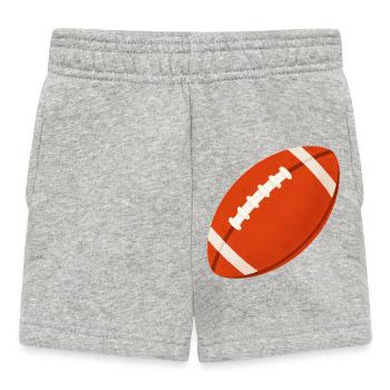 American Football Sports Trending - Baby Shorts - heather grey - Front