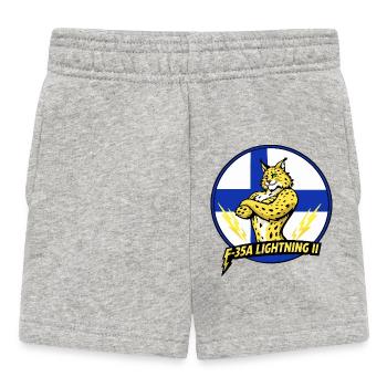 Lynx finlandais Ligthning2 - Short Bébé - gris chiné - Devant