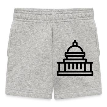Regierung - Baby Shorts - Grau meliert - Vorne