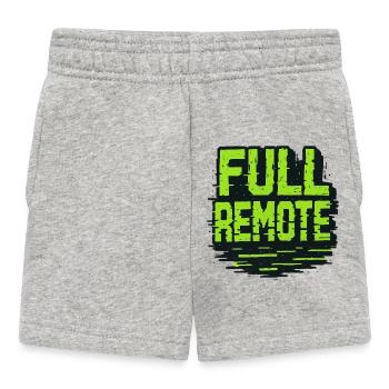 Vollständiges Remote: Die Wissenschaft des absoluten Fernunterrichts - Baby Shorts - Grau meliert - Vorne