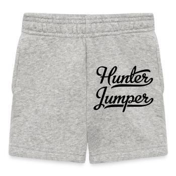Hunter Jumper - Baby Shorts - heather grey - Front