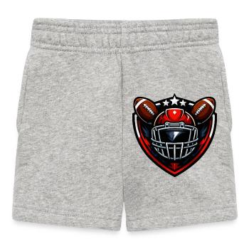 Kicker Shield Football Helm - Baby Shorts - Grau meliert - Vorne
