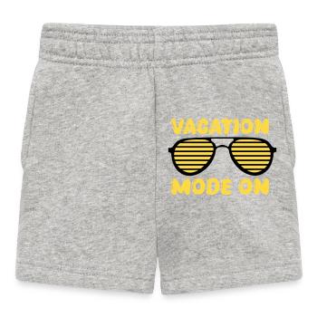 Vacation Mode On Retro - Baby Shorts - heather grey - Front