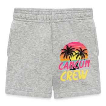 Équipe de Cancun - Short Bébé - gris chiné - Devant