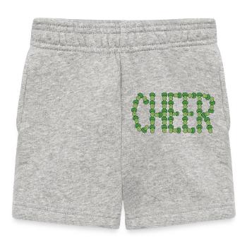 Broccoli cheer - Baby Shorts - heather grey - Front