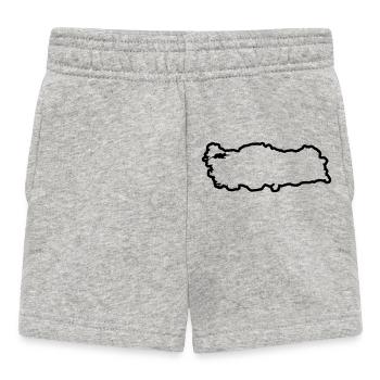 Turkey country - Baby Shorts - heather grey - Front