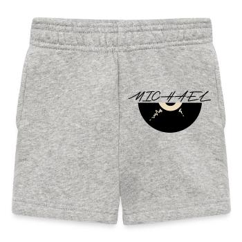 Michael - Baby Shorts - Grau meliert - Vorne