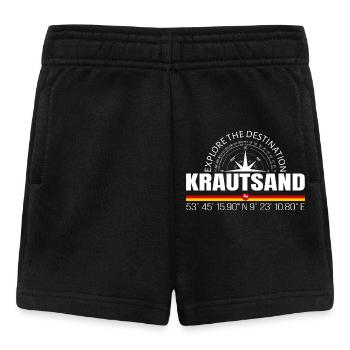 Cabbage sand - Baby Shorts - black - Front