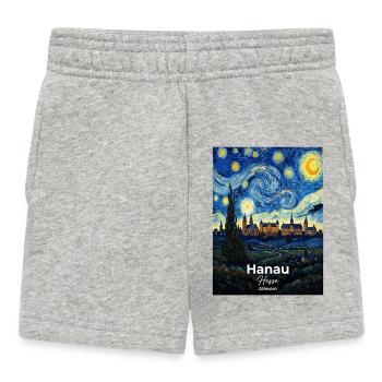 Hanau Germany Starry Night - Baby Shorts - heather grey - Front