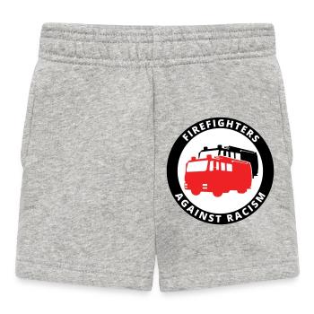 Firefighters Against Racism Symbol - Baby Shorts - Grau meliert - Vorne