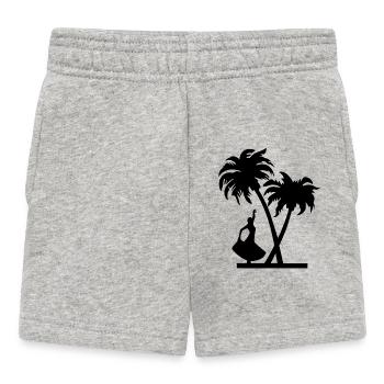 Tanzen - Baby Shorts - Grau meliert - Vorne