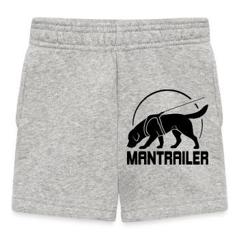 Labrador MANTRAILER Search Dogs Dog Wilsigns - Baby Shorts - heather grey - Front