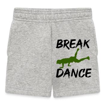 Breakdance - Pantalones cortos para bebé - gris jaspeado - delante