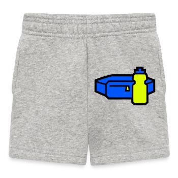 Courroir de ceinture d’hydratation pratique - Short Bébé - gris chiné - Devant
