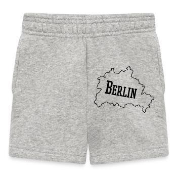 Berlin - Short Bébé - gris chiné - Devant