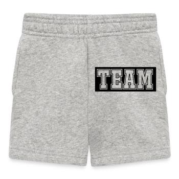 Équipe - Short Bébé - gris chiné - Devant